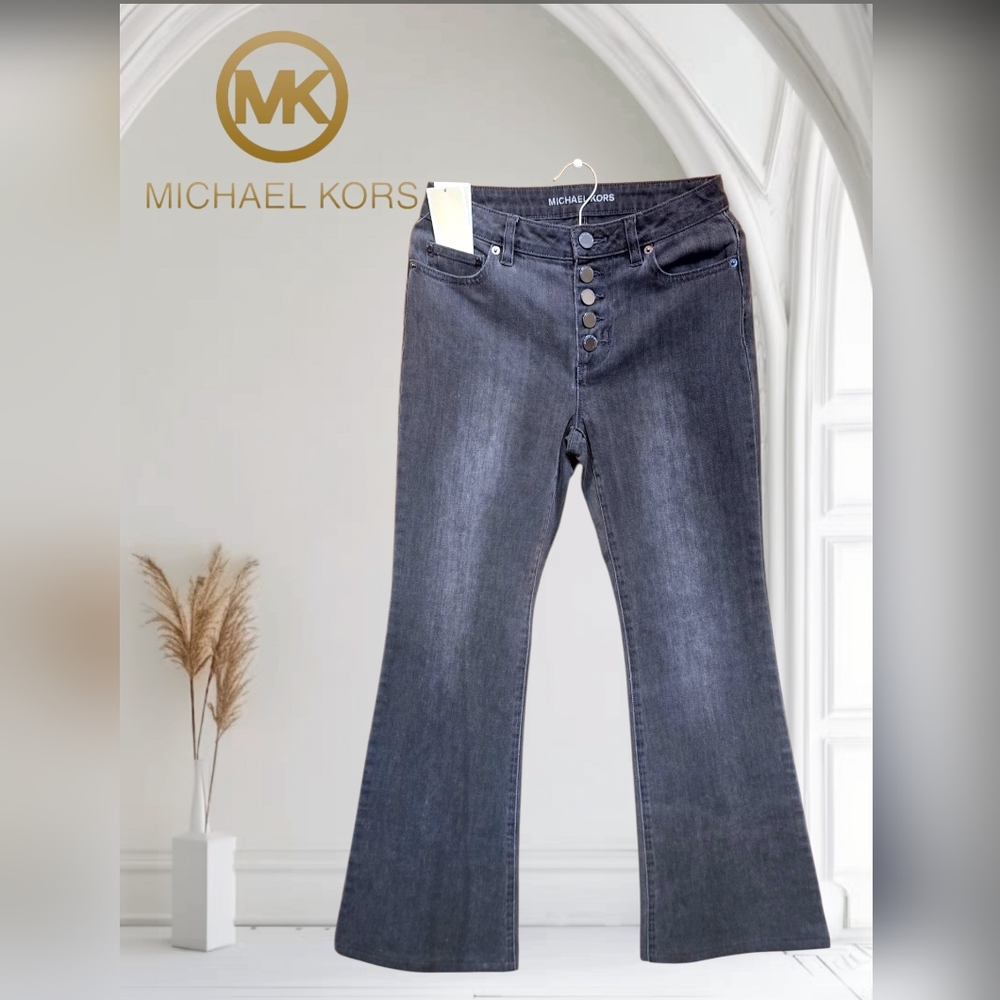 New Michael Kors Bell Bottom Womens Jeans